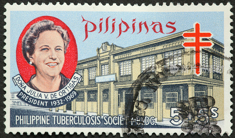Julia de Ortigas，前菲律宾结核病协会主席